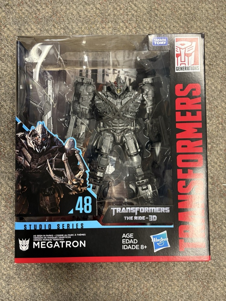 + Hasbro 2019 Transformers The Ride 3D Studio Series 48 Megatron NIB