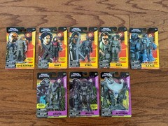 (8) 2020 “FINAL FACTION” {ALPHA TEAM 1/KHARN} SERIES 1 Figure Lot, COMPLETE SET!