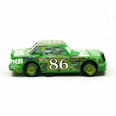 3Pcs Disney Pixar Car1 King & Lightning McQueen & Chick Hicks Model Car Toy Kid