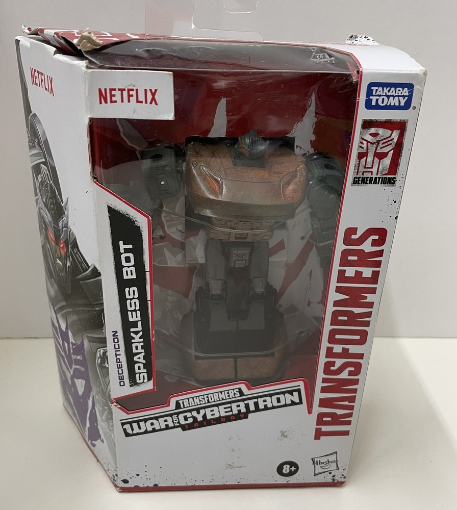 Hasbro Netflix Transformers WFC Trilogy Decepticon Sparkless Bot Action Figure