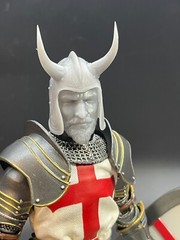 Mythic Legions Knight Helmet Mix and Match 3D Print Custom Head UNPAINTED