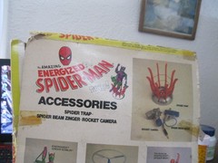 1978 REMCO “THE AMAZING ENERGIZED SPIDER-MAN” ACCESSORIES PACK-HONG KONG