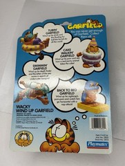 Rare Vintage 1981 Playmates GARFIELD Wacky Wind Up Figure Birthday Cake Walkin’
