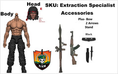 Marauder Task Force 1:18 Extraction Specialist Vietnam KS A-TEAM Exclusive