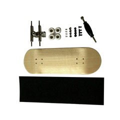 32mm Basic Complete Wooden Maple Handmade Fingerboard Finger Skateboard Pro Set