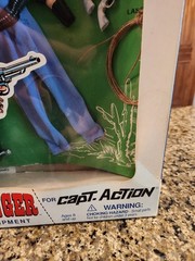 Vintage 2000 Captain Action Lone Ranger Uniform & Equipment Playing Mantis NIB