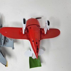 Disney Cars Bravo Jet El Chupacabra Talking Plane