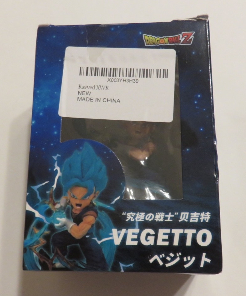11cm Dragon Ball Z Vegetto Anime Figure- NEW in Box as Pictured!! US SELLER!!