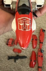 G1 1985 JETFIRE Very Near COMPLETE AUTOBOT EMBLEM VINTAGE G1 TRANSFORMERS