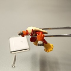 Bandai Pokemon Full Color Advance BLAZIKEN 1.5″ Mini Figure Pokedex Nintendo Toy