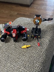 Diaclone Battle Buffalo Incomplete 1982 Takara For Parts Only As Shown
