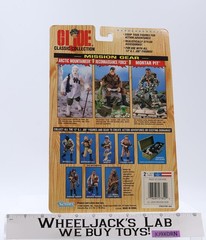 Arctic Mountaineer Mission Gear GI Joe Classic Collection 1996 Hasbro NEW 12″