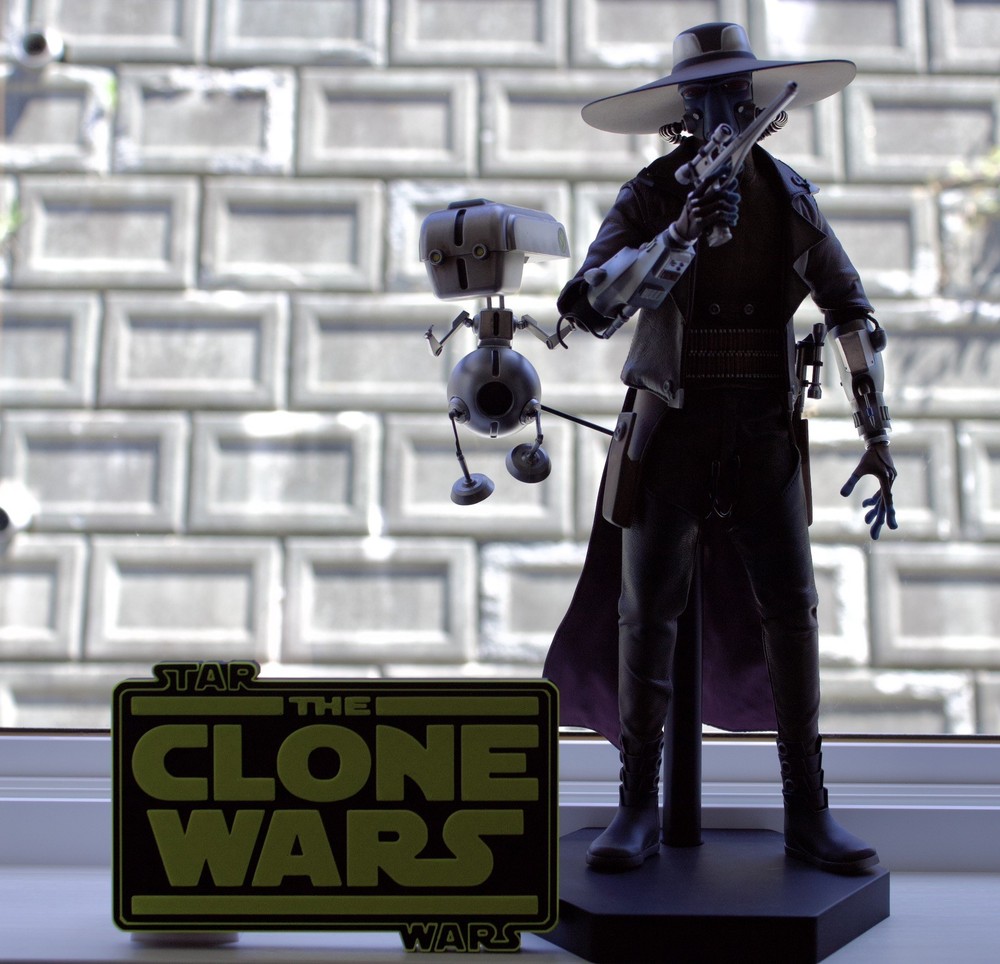 Sideshow Collectibles Star Wars Clone wars Cad Bane & TODO 360 1/6 Scale Figure