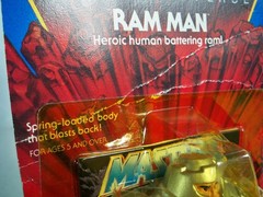 K25i61082 RAM MAN MOC MINT ON SEALED CARD HE-MAN 1983 MOTU VINTAGE MATTEL 2B