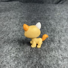 Littlest Pet Shop Beige Glitter Cat #626 Figure Hasbro 2007 LPS Collectible
