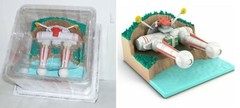 Anime Robot Release No. 40 Space Base Of Daltanious 10 Cm Centauria Figure