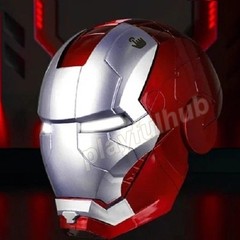 Maschera Iron Man MK5 Helmet Touch Control 1:1 Wearable Mask Cosplay Fan Gift