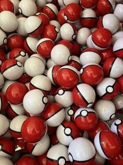 5cm/2” empty Pokeballs Toy Capsules Kids Bday Party Favor Xmas Stocking Stuffer