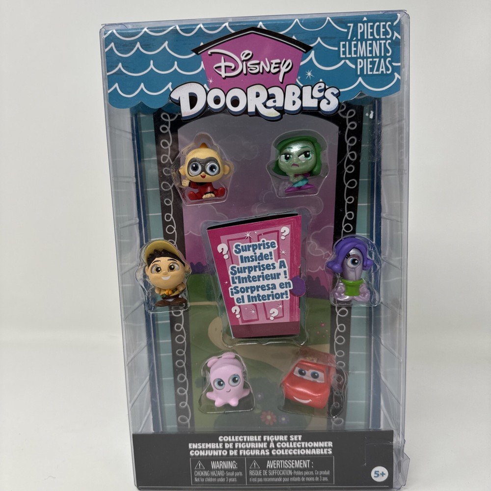 Disney Doorables Collectible Figure Set – Jack Jack Lightning Russell Pearl Ect