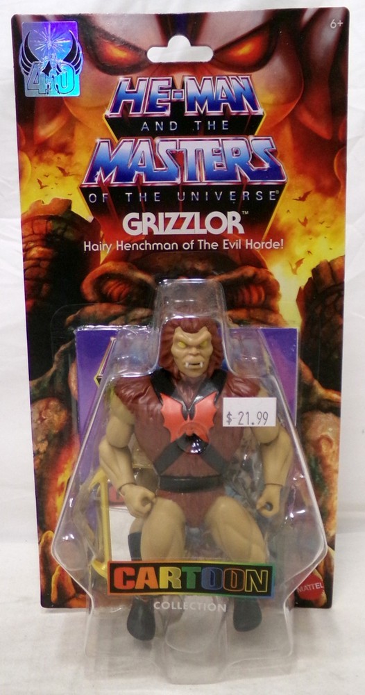 Mattel Masters of the Universe MOTU Origins Cartoon Grizzlor 5.5″ Figure New