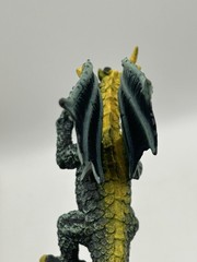 2 Dragon Action Figures 2007 Green Yellow “Dark Dargon” & Plastoy Red Yellow 👀