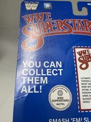 WWE LJN Mattel ULTIMATE WARRIOR Black Card Backing / LJN Cardboard Card