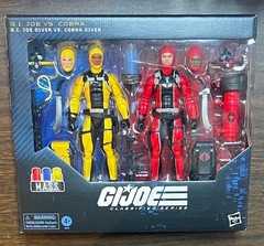 2025 GI Joe Classified Series #169 G.I. JOE DIVER vs COBRA DIVER **TARGET EXCL**
