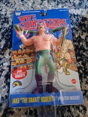 Mattel WWE Superstars LJN Series 3 Rock Roddy Piper & Jake the Snake Chase Black
