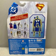 Spin Master DC Studios Superman 4-Inch Action Figure with Collect to Build Piece