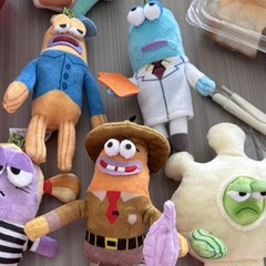 Bikini Bottom Buddies 2 – Whimsical Series Blind Box Plush Pendant Doll Boxed