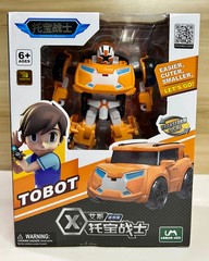 Color Box Tobot Transform Car Action Doll MINI Warrior Car Children’s Gift