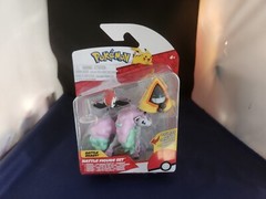 2023 Pokemon Battle Ready! Battle Figure Set Pikipek Galarian Ponyta Snorunt