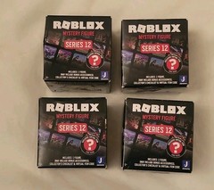 4 Roblox Series 12 Mystery Figures Virtual Item – Factory Sealed – Brand New