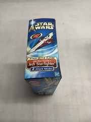 OBI WAN KENOBI’S JEDI STARFIGHTER STAR WARS ATTACK OF CLONES HASBRO 2001 SEALED