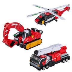 [from South Korea] Metal Cardbot S FLAMENOVA Flame Nova Transforming Robot