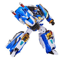 Metal Cardbot Bluecop W Transforming Police Car Robot Toy Korean 2025