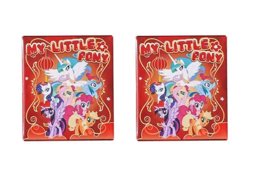New My Little Pony Mini Miniature Model Blind Box Fortune Keychain Series MLP G4