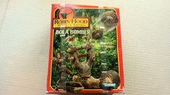Vintage Robin Hood Bola Bomber with Box Lot Figures 1991 Kenner Nottingham