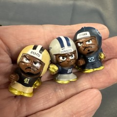 NFL TeenyMates Gold Box Superstar Collector Set – Exclusive Metallic Gold Lot