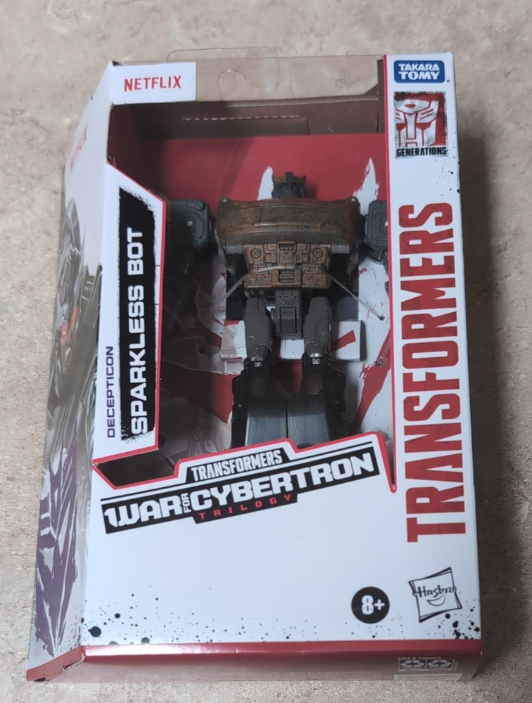 Hasbro F0986 Transformers War For Cybertron Trilogy Decepticon Sparkless Bot NEW