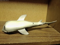 Chemtoy Official JAWS Shark w/sticker 1975 70s vintage Jaws movie