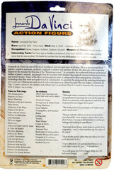 Leonardo Da Vinci Action Figure (2005, Accoutrements for Fun)