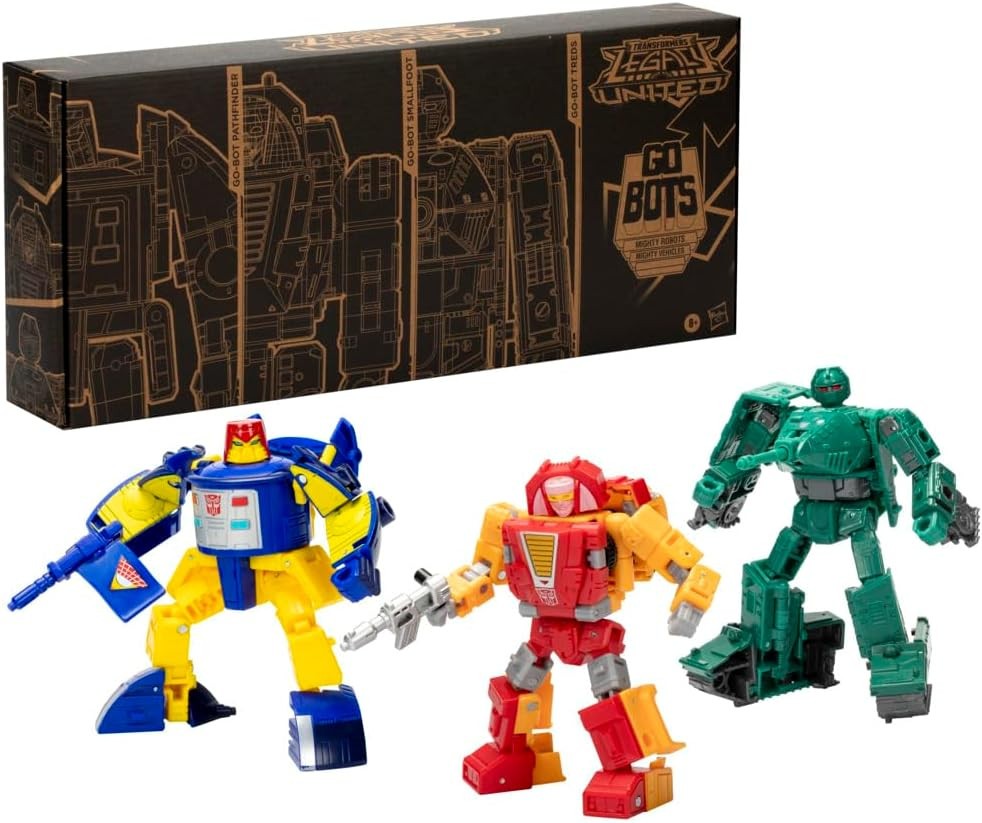 Transformers Generations Selects Legacy United Deluxe Class Go-Bot Guardians 3PK