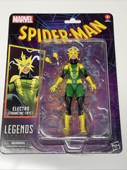 Spider-Man Marvel Legends Electro (Francine Frye) 6-Inch AF BY HASBRO