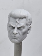 3d Printed EVIL SCIENTIST DR. VENOM HEAD 6″ 1:12 Classified/Legends