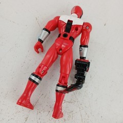 Bandai Lot of 4 Power Rangers Action Figures Red Green Blue Ranger & Jindrax 6″