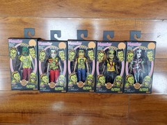 NECA Ben Cooper Glow In The Dark Monster Figure w/ Costume & Mask Lot Of 5 NEW