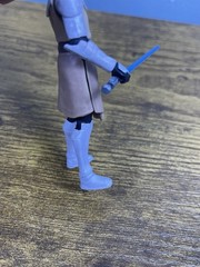 2009 Hasbro Star Wars Clone Wars Obi Wan Kenobi Action Figure Animated Series 4”