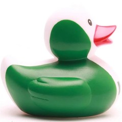 Red, Green & White Italia Italian Rubber Duck Ducking FAST US Shipper