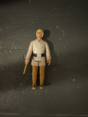 Original Luke Skywalker and Land Speeder Star Wars Kenner Figure and Vehicle Lot